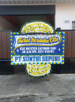 Papan Bunga Duka di Bahodopi